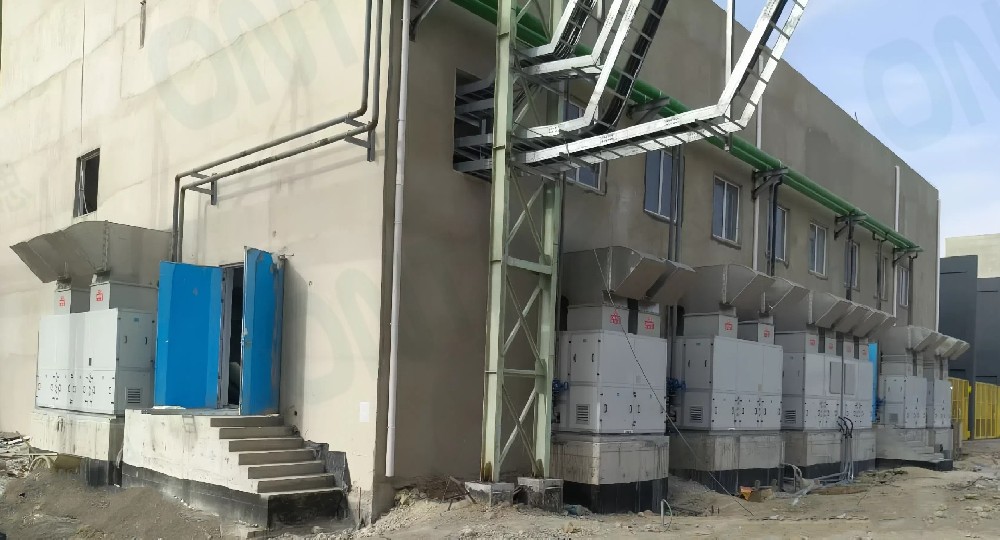 非洲阿爾及利亞空水冷項目順利完工