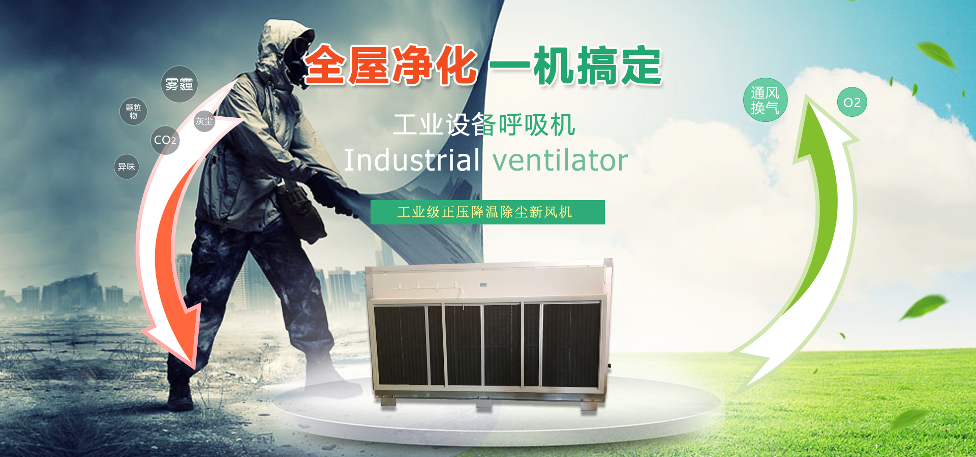 單流向新風系統